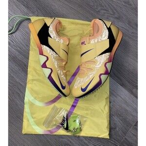 Size 10.5 Nike Pole Vault PV Elite Citron Pulse Volt Ice Track Spikes FZ9649 800
